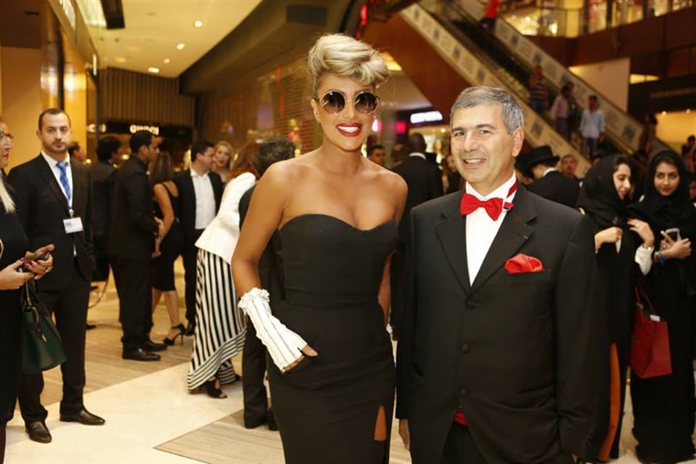 Maya Diab in Dubai Fashion Week 